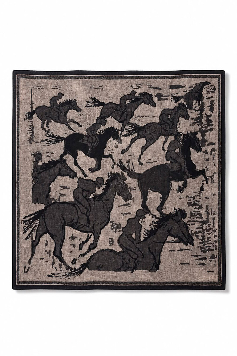 PASHMINA HORSE NEGRO