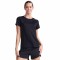 Aero Tee - Mujer Black/silver Reflective