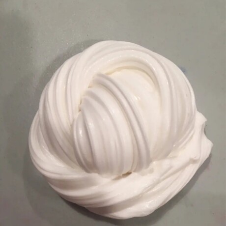 SLIME Baba Esponjosa Blanco pastel