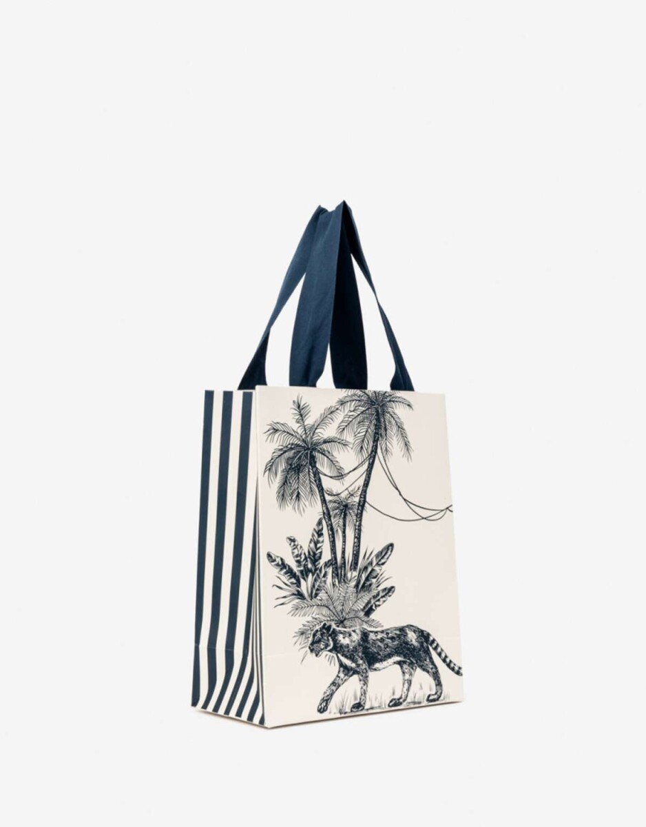 Bolsa Para Regalo Toile De Jouy - 20cm x 25cm 