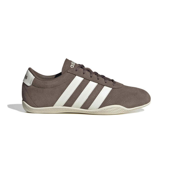 Championes Adidas GRAND COURT LO Mujer JQ7226 Marron-blanco