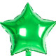 Globo Metalizado Estrella x1 Verde