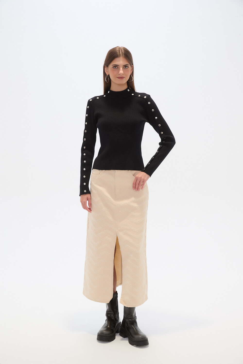 Sweater Caddie Negro