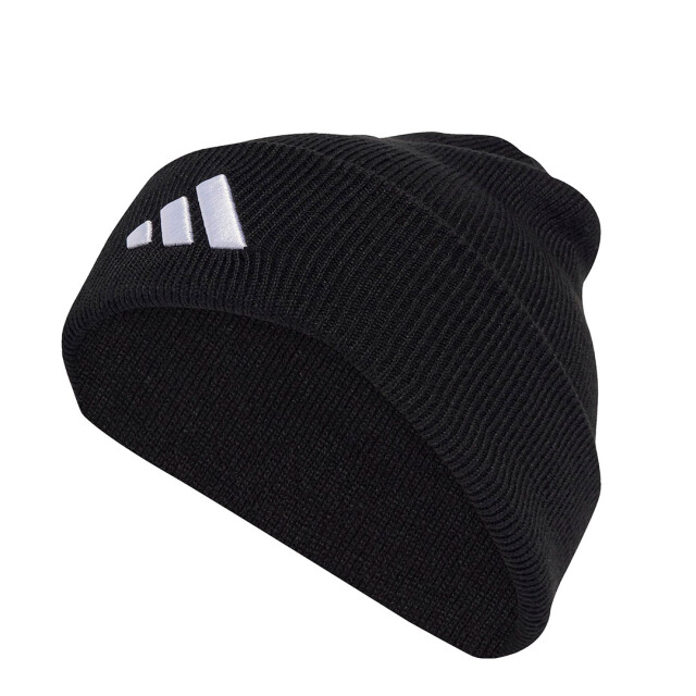 Gorro Adidas New Log Bea Cuf Negro - Blanco