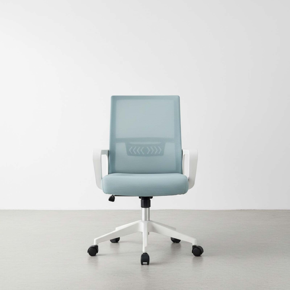 SILLA DE ESCRITORIO - MALLA CELESTE MALLA 