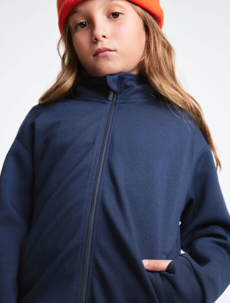 CAMPERA UNISEX INFANTIL CON FORRO POLAR DE NEOPRENO VERDE