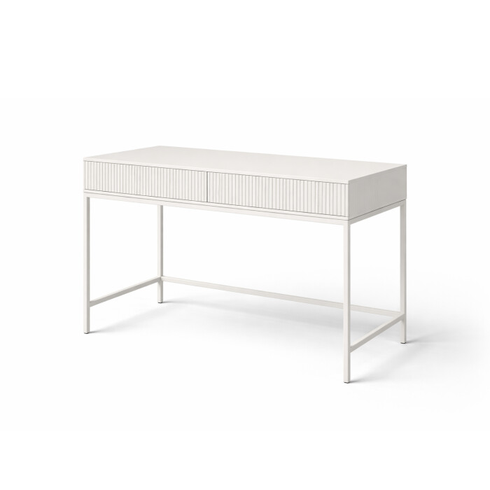 Escritorio Acanalado Blanco Escritorio Acanalado Blanco