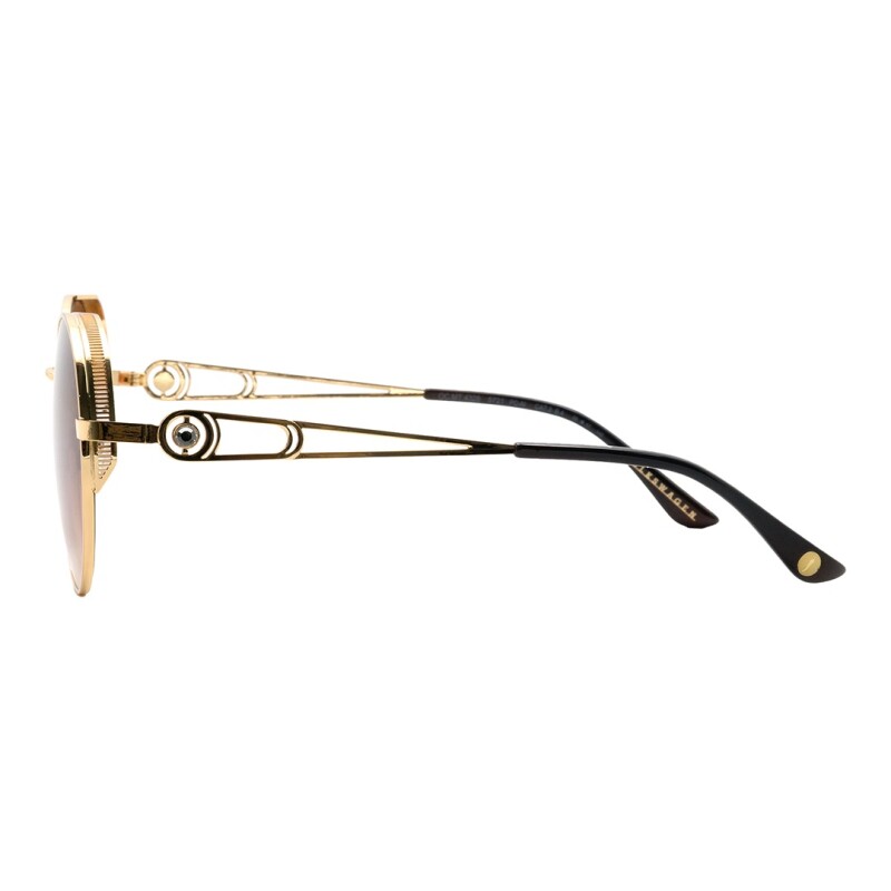 Lentes de Sol Chilli Beans Volkswagen Unisex Dorado-Marrón