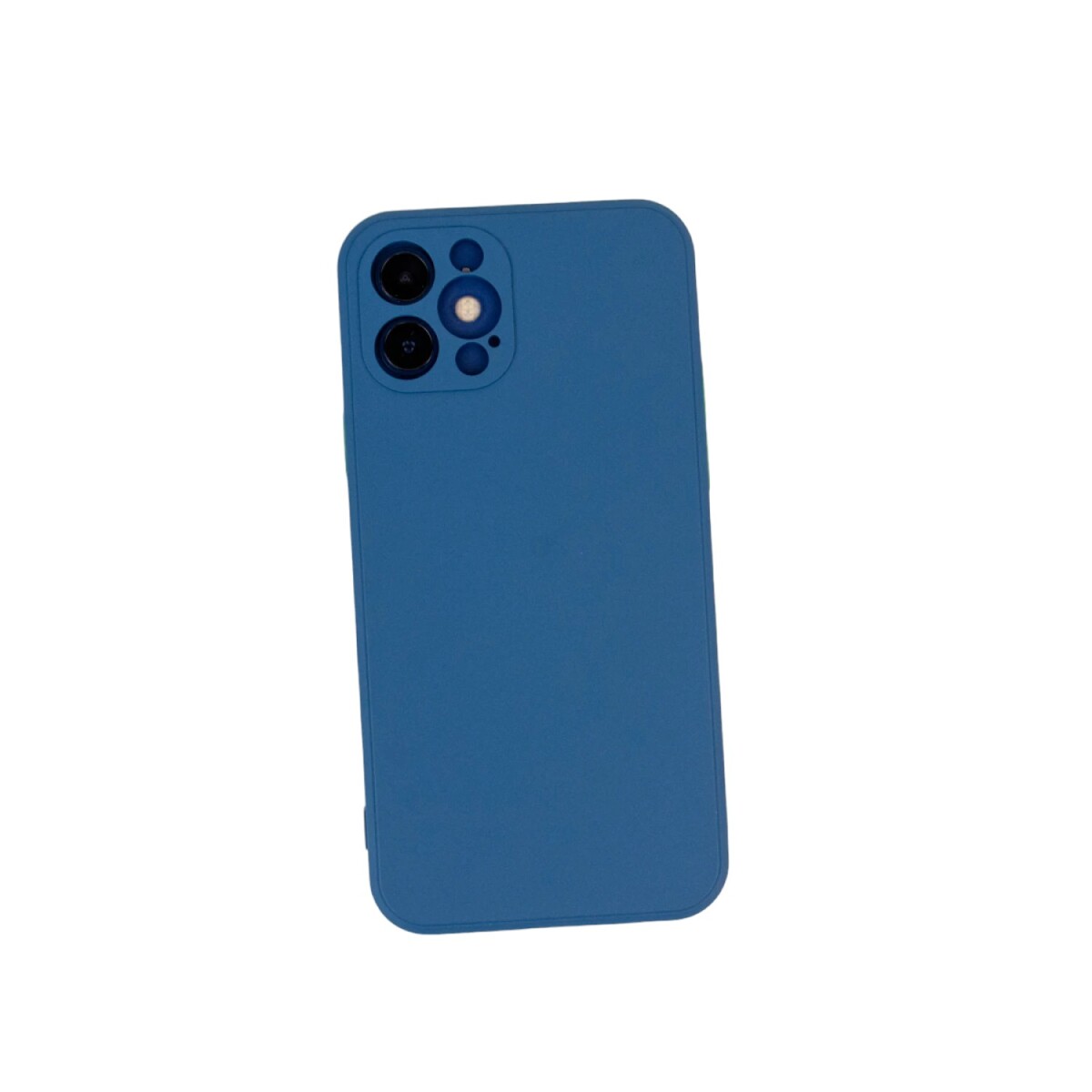 Estuche Funda De Silicona Para Iphone 12 Pro - Azul 