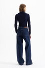 JEANS WIDE ICON BLUE Azul