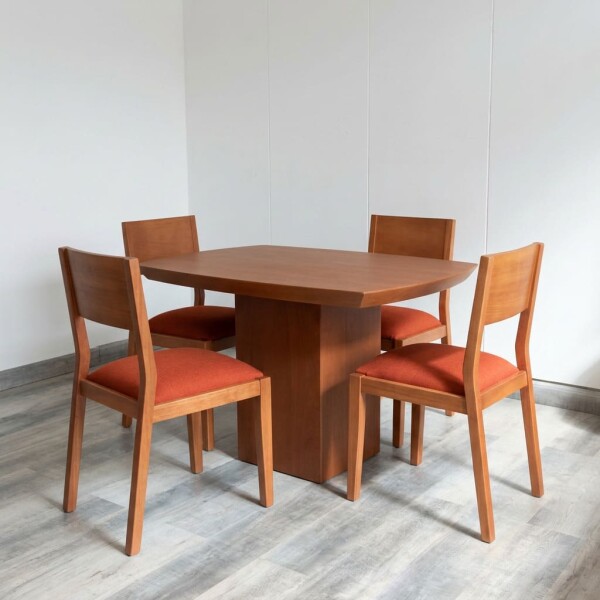 Comedor Ovvo con 4 sillas Nini Comedor Ovvo con 4 sillas Nini