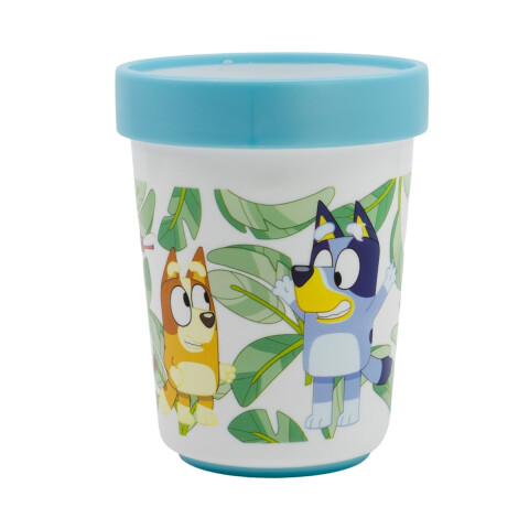 Vaso Bicolor Bluey para Microondas 250 ml U
