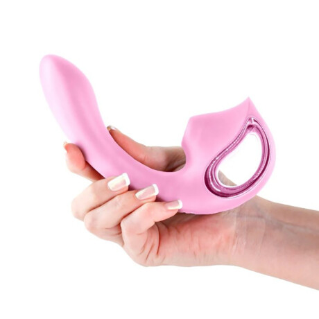 Vibrador Punto G Succionador Clítoris Seduction Kaia Vibrador Punto G Succionador Clítoris Seduction Kaia