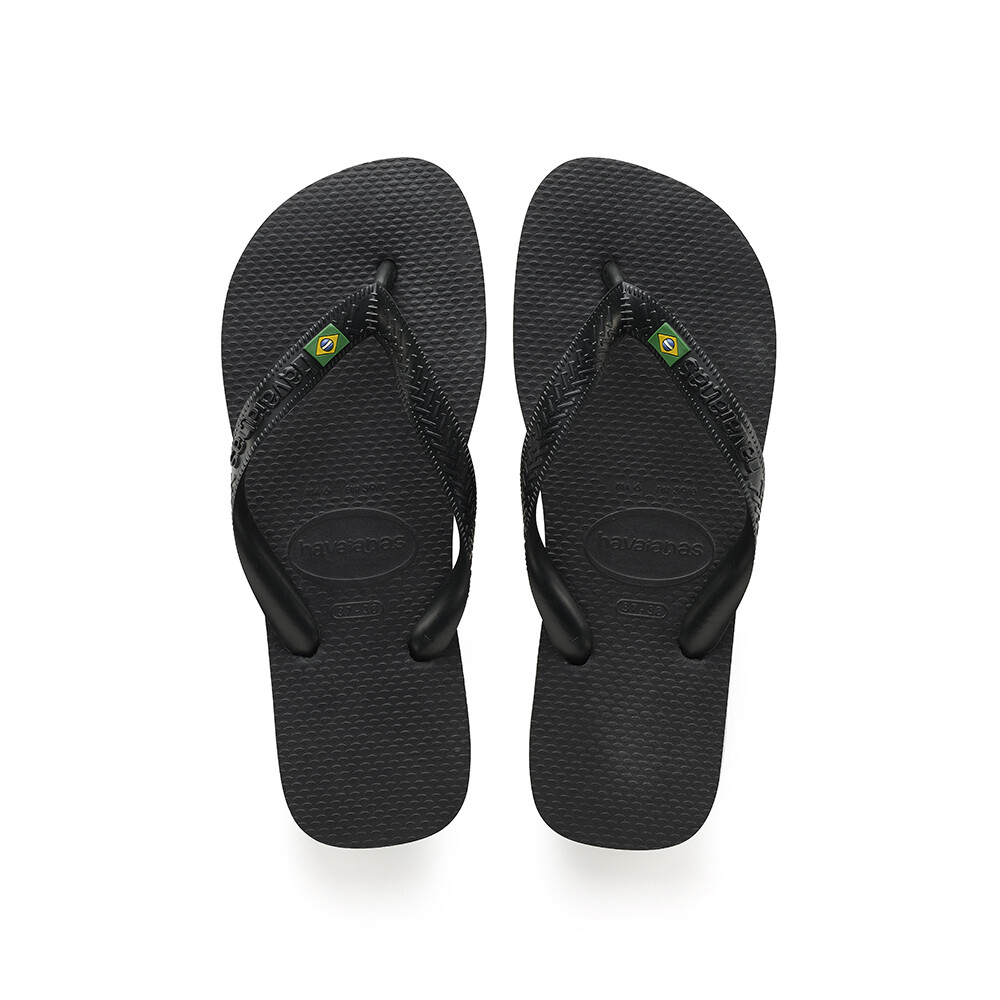 Sandalias Havaianas Brasil Unisex Negro