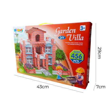 Set Bloques X456pz Casa Construcción Ladrillos + Acc Set Bloques X456pz Casa Construcción Ladrillos + Acc