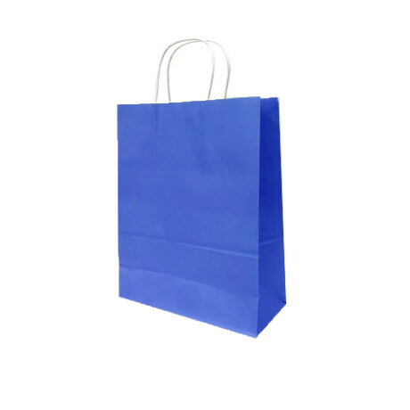 Bolsa con Asa Lisa N° 1 Pack x12 Azul