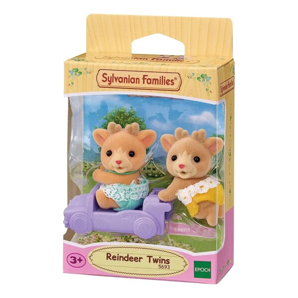 Sylvanian Families Gemelos Reno Bebe Muñecos Infantil Sylvanian Families Gemelos Reno Bebe Muñecos Infantil