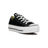 Championes Converse Chuk Taylor Plataforma Negro-blanco