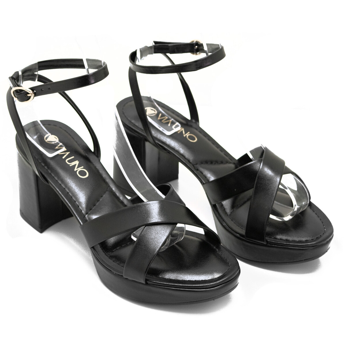Sandalia VIA UNO de Mujer - 940001 - Negro 