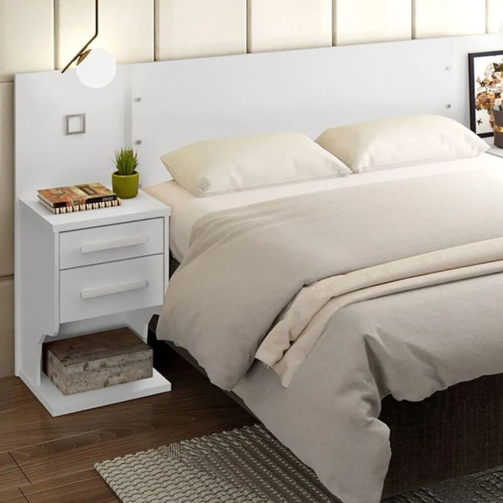 Respaldo 2 Plazas - New Magistral Blanco