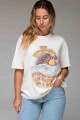 REMERA MORNING SURF OVER TEE F-crudo