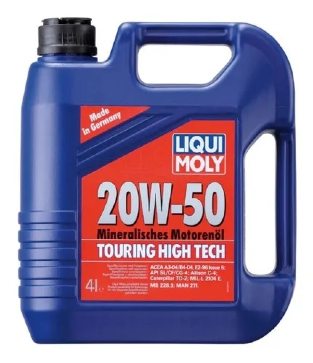 LIQUIMOLY MINERAL TOURING 20W50 4LTS 