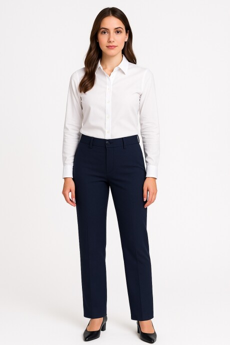 PANTALON VESTIR DAMA UNIFORME NEGRO TM