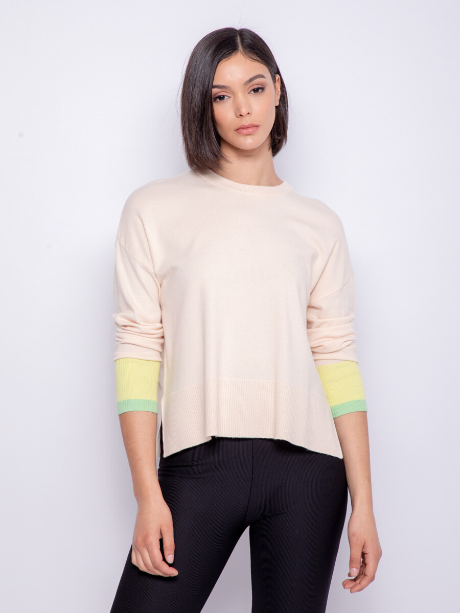 SWEATER PLUTON - Lima Pastel 