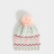 Gorros Infantiles Con pompones Gorro Infantil Tejido - Combinacion Multicolor