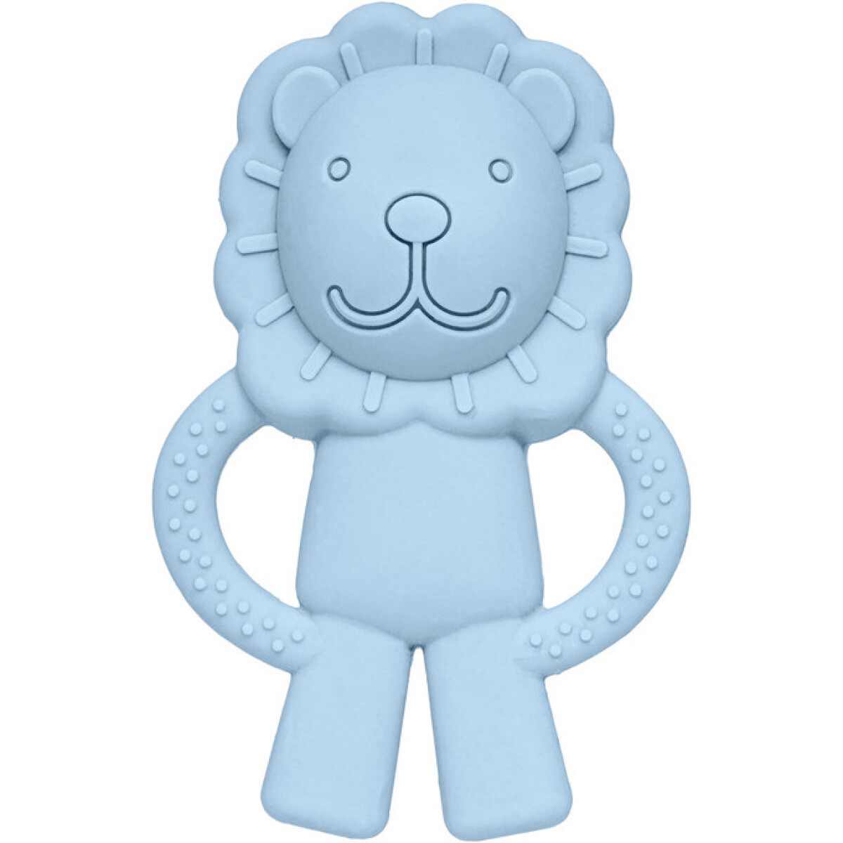 Mordillo silicona LEON buba - celeste 