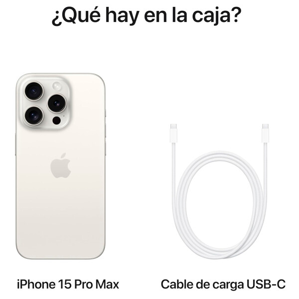 Iphone 15 Pro Max 8/256 Gb 5g BLANCO
