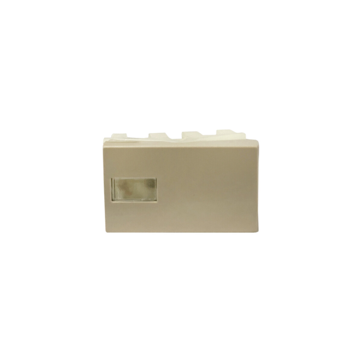 Módulo llave unipolar luminoso 16A 250V beige Sica - ELE07560 