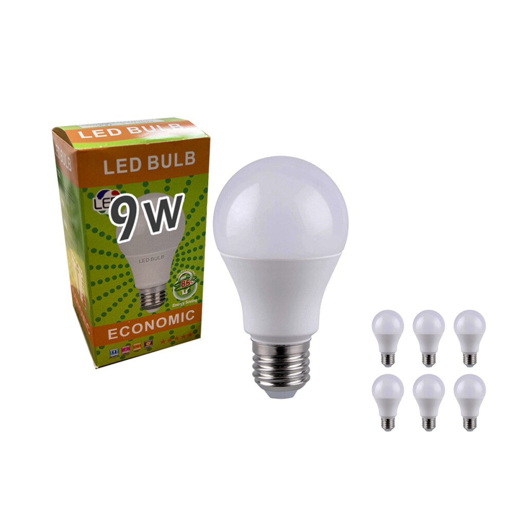 Bombita De Luz Led 9w Pack De 6 Bombita De Luz Led 9w Pack De 6