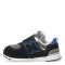 Championes de Niño New Balance Negro - Gris - Azul