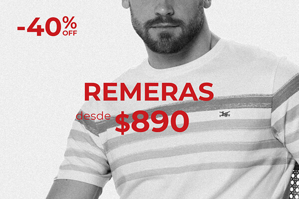 REMERAS EN SALE