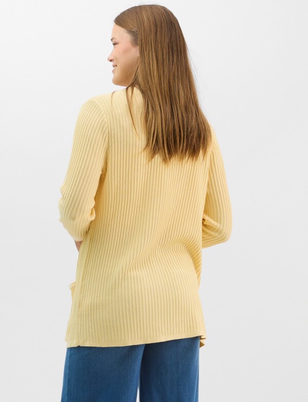Cardigan Abierto AMARILLO