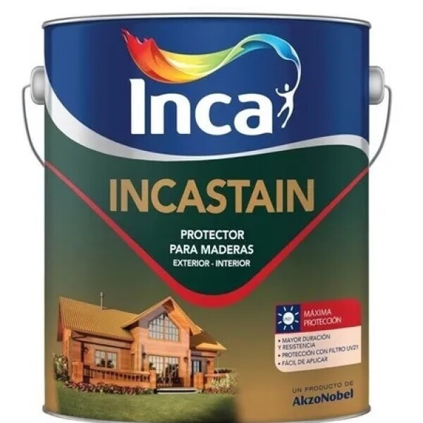 Incastain protector para maderas 1L Caoba