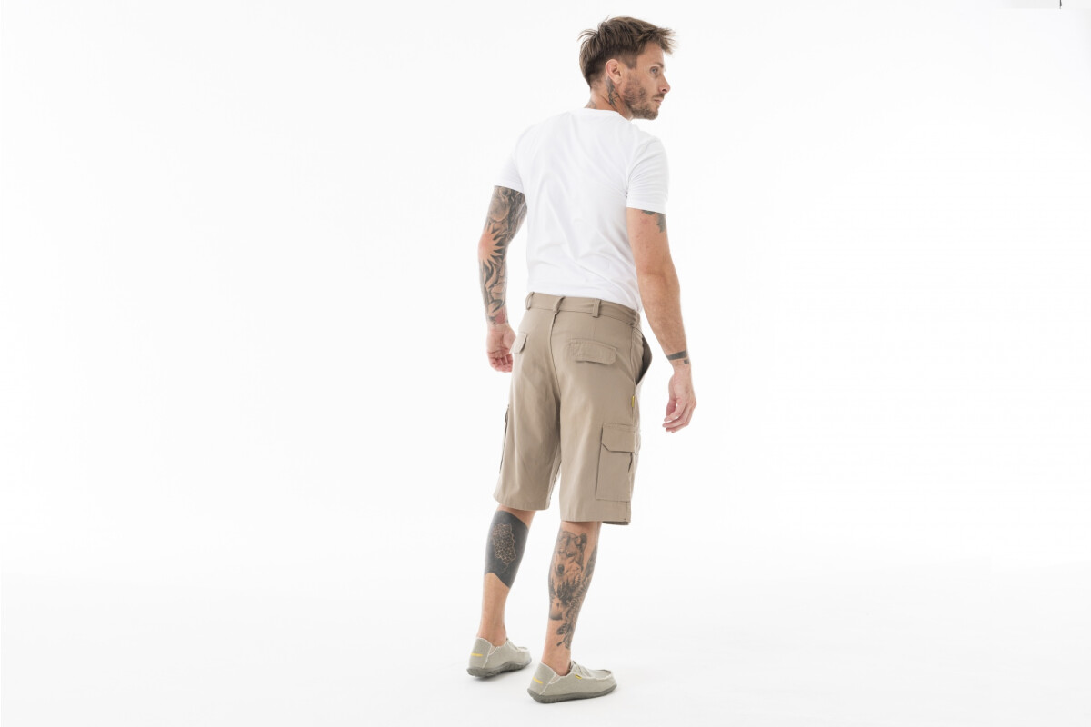 BERMUDA CARGO CLASICA Beige
