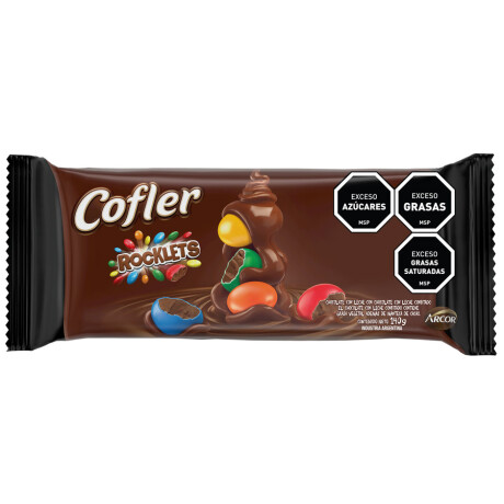 TABLETA CHOCOLATE COFLER 140G ROCKLETS TABLETA CHOCOLATE COFLER 140G ROCKLETS