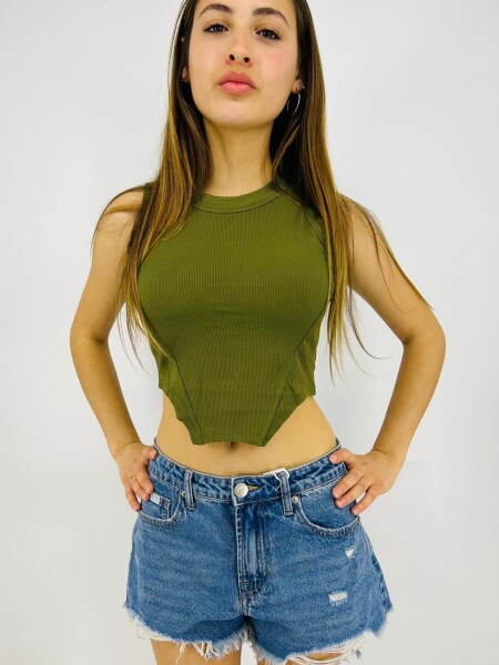 MUSCULOSA SLOWLY 1168 VERDE