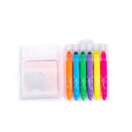 Crayon Cremoso Da Vinci x 6 Neon y Super Lavables