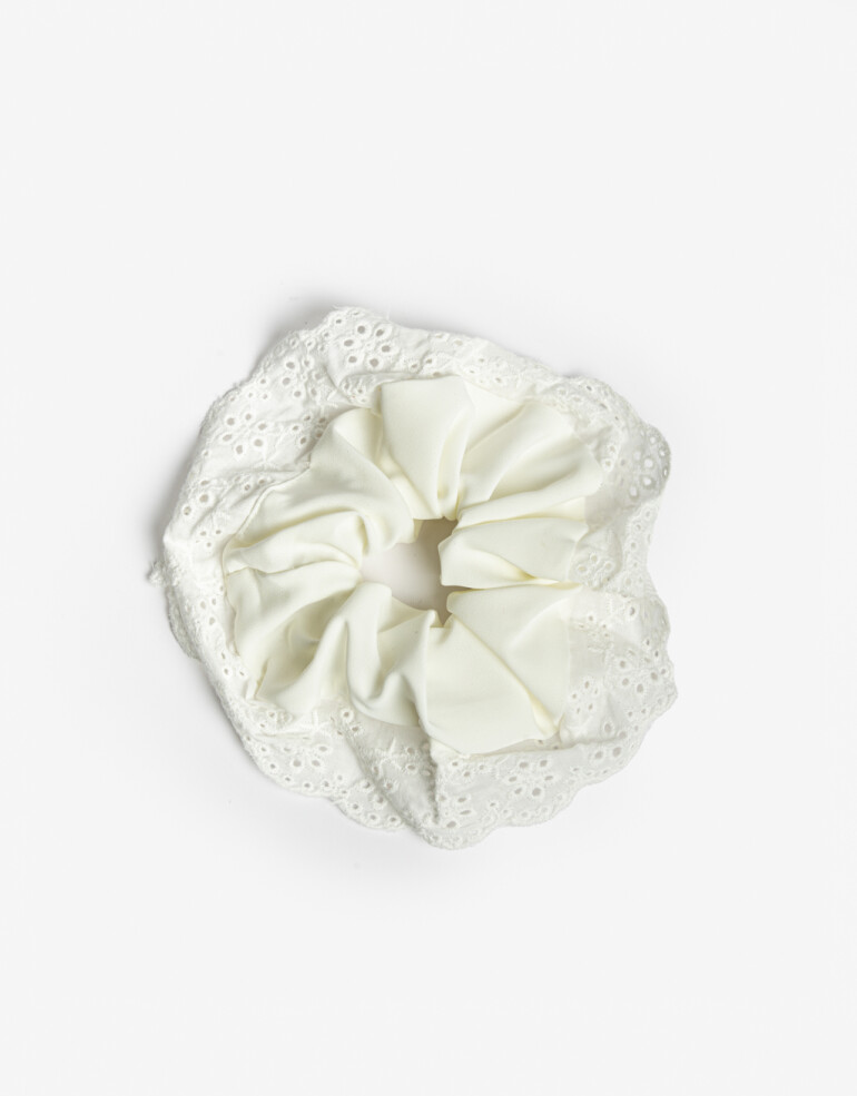 Skunzies Skunzie De Broderie. - Blanco Crudo