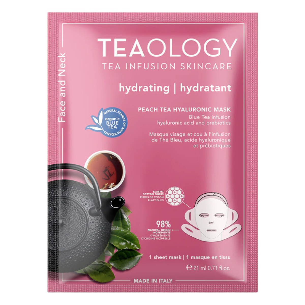 Teaology Peach Tea Hyaluronic Mask 