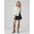 VMQUEENY LS OVERSIZE SHIRT WVN GA NOOS CORE-12 1 Antique White
