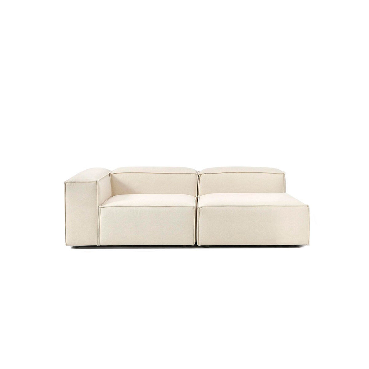Sillón Nicole Esquinero Doble Izquierdo - Beige 