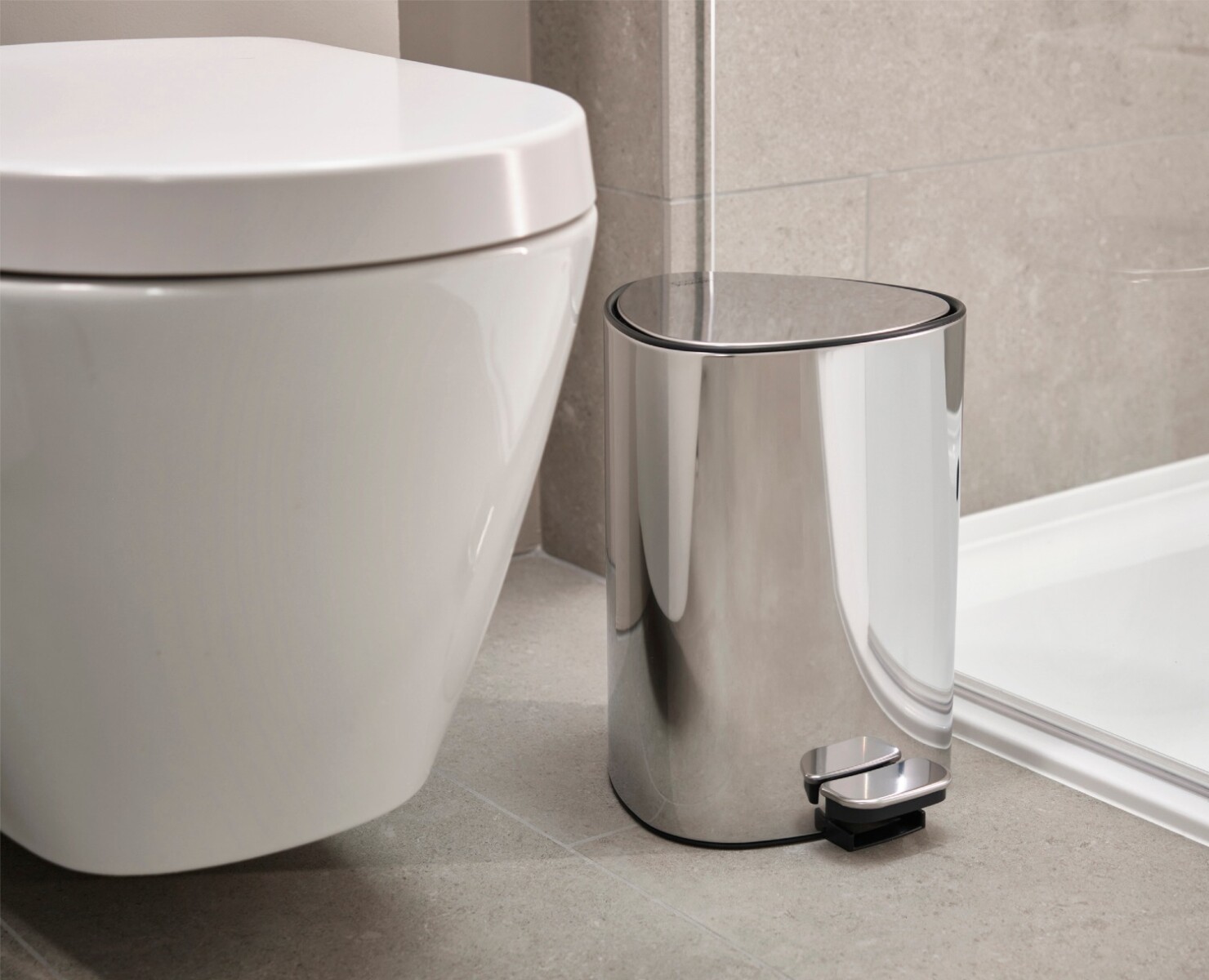 Papelera de Baño con Pedal 5L Joseph Joseph EasyStore™ Luxe Acero Inoxidable - PREVENTA 