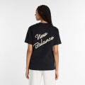 Remera New Balance de Dama - Athletics Script - WT53913BK BLACK