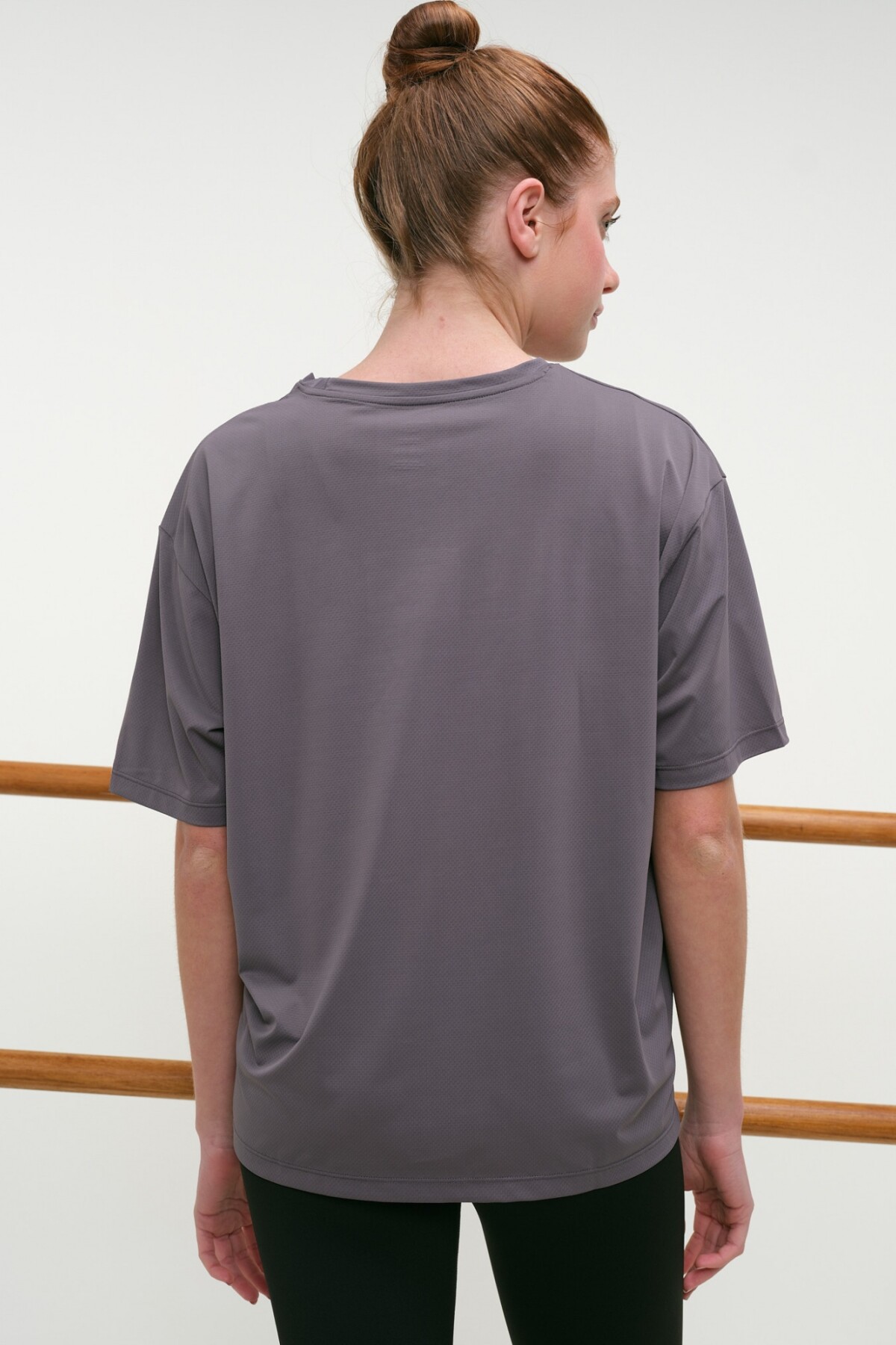 Remera Granate Gris