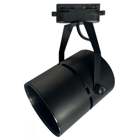 CABEZAL P/ RIEL MONOFASICO PAR30 RANURA NEGRO D105 L145 CABEZAL P/ RIEL MONOFASICO PAR30 RANURA NEGRO D105 L145