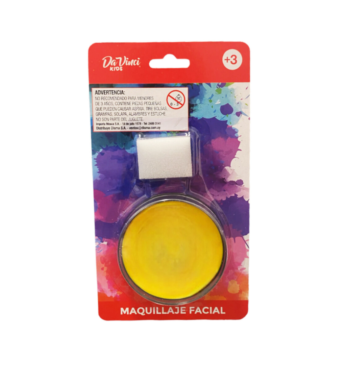 Maquillaje Facial Da Vinci - Amarillo 